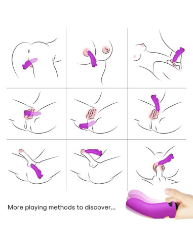 ARMONY AURORA VIBRATOR FINGER PURPLE