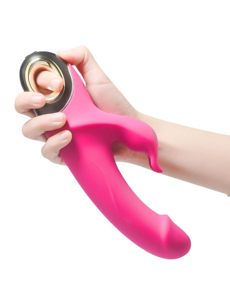 ARMONY METEROR DILDO VIBRATOR RABBIT ROTATOR FUCHSIA