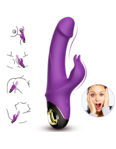 ARMONY METEROR DILDO VIBRATOR RABBIT PURPLE 2