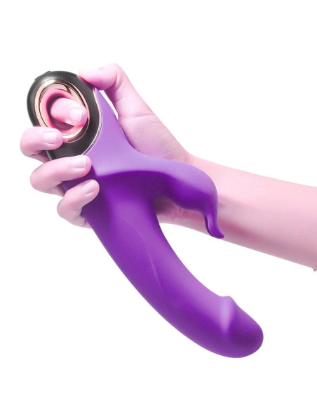 ARMONY METEROR DILDO VIBRATOR RABBIT PURPLE
