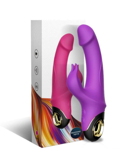 ARMONY METEROR DILDO VIBRATOR RABBIT PURPLE