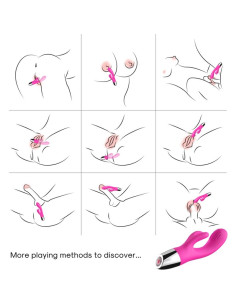 ARMONY VIBRATOR RABBIT FUCHSIA 2