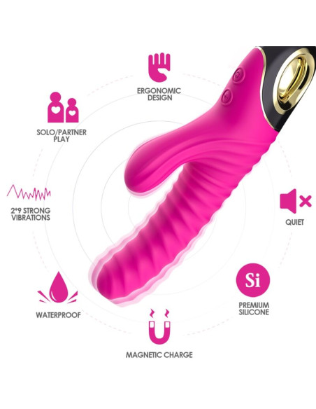 ARMONY ETERNITY VIBRATOR SILICONE FUCHSIA
