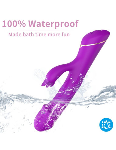 ARMONY DILDO VIBRATOR RABBIT SILICONE PURPLE