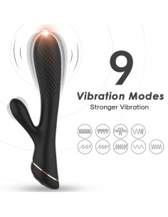 ARMONY VIBRATOR RABBIT SILICONE BLACK