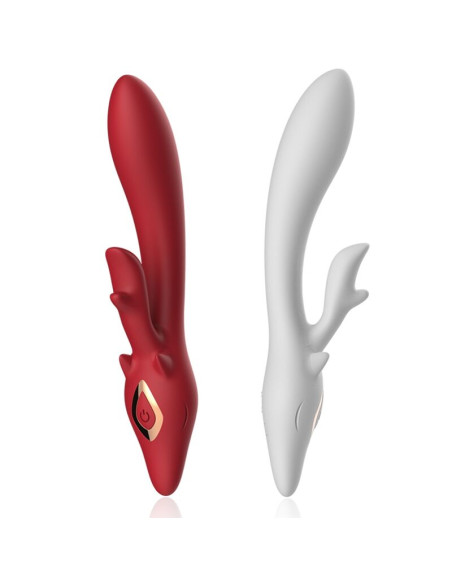 ARMONY ELK VIBRATOR RABBIT CURVED RED
