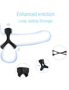 ARMONY RING VIBRATOR MULTIPOSITION BLACK 2