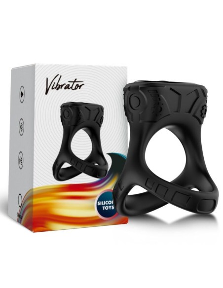 ARMONY RING VIBRATOR MULTIPOSITION BLACK