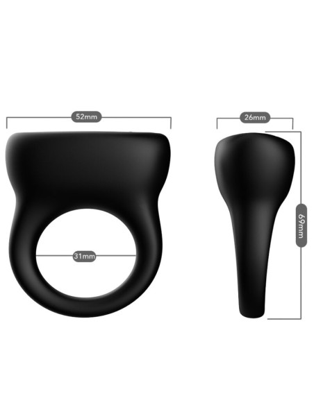 ARMONY RING VIBRATOR BLACK