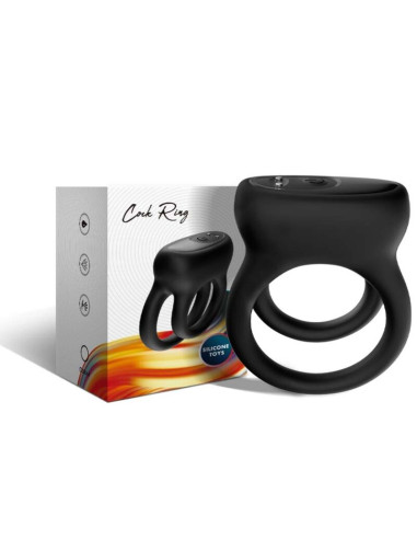 ARMONY DOUBLE RING VIBRATOR BLACK