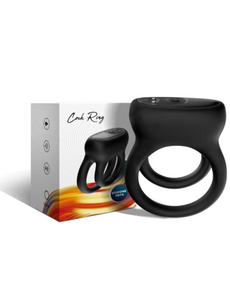 ARMONY DOUBLE RING VIBRATOR BLACK