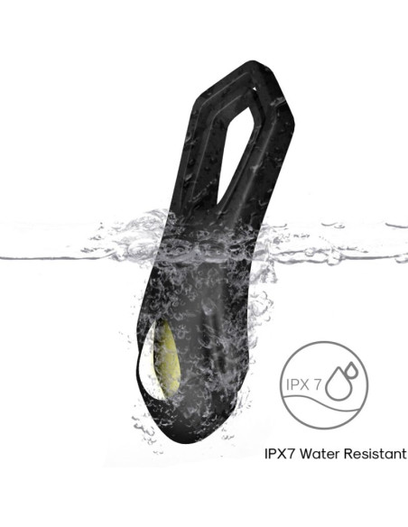 ARMONY ROADSTER VIBRATOR DOUBLE RING REMOTE CONTROL BLACK