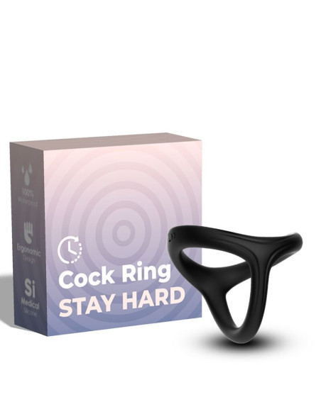 ARMONY TRESOR DOUBLE SILICONE RING BLACK