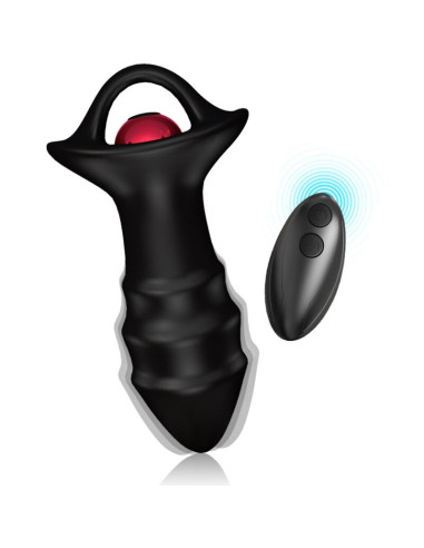 ARMONY KYLIN FINGER VIBRATOR ANAL PLUG REMOTE CONTROL BLACK