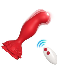 ARMONY PINK VIBRATOR ANAL PLUG REMOTE CONTROL RED