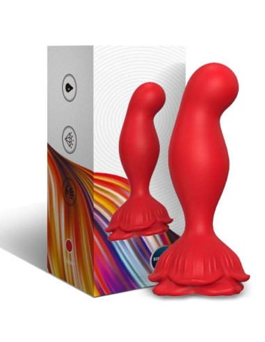 ARMONY PINK VIBRATOR ANAL PLUG REMOTE CONTROL RED