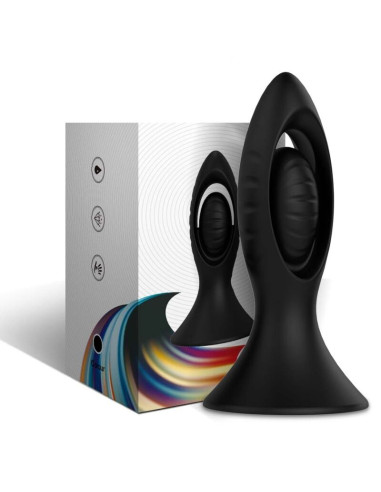 ARMONY VIBRATOR ANAL PLUG SILICONE BLACK