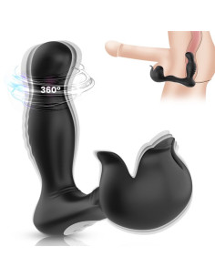 ARMONY SURROUND VIBRATOR ANAL STIMULATOR TESTICULOS REMOTE CONTROL BLACK 2