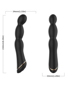 ARMONY BAMBU VIBRATOR ADJUSTABLE BLACK