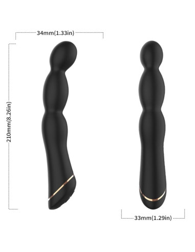 ARMONY BAMBU VIBRATOR ADJUSTABLE BLACK