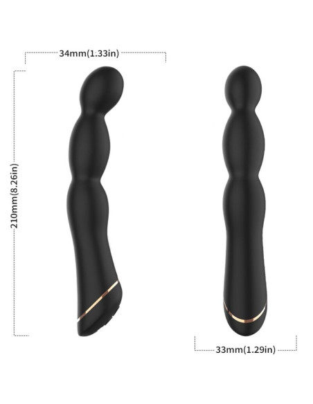ARMONY BAMBU VIBRATOR ADJUSTABLE BLACK