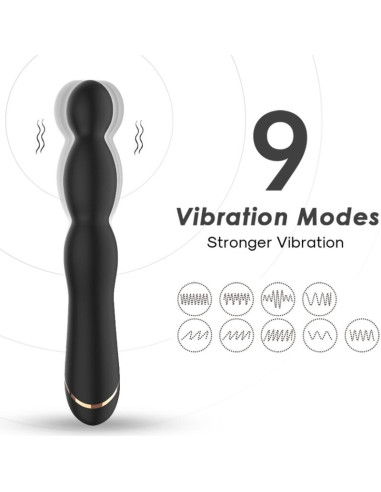 ARMONY BAMBU VIBRATOR ADJUSTABLE BLACK