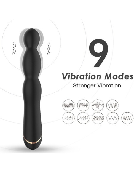 ARMONY BAMBU VIBRATOR ADJUSTABLE BLACK