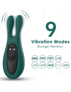 ARMONY STIMULATOR VIBRATOR RABBIT GREEN