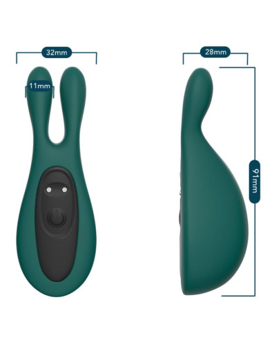 ARMONY STIMULATOR VIBRATOR RABBIT GREEN