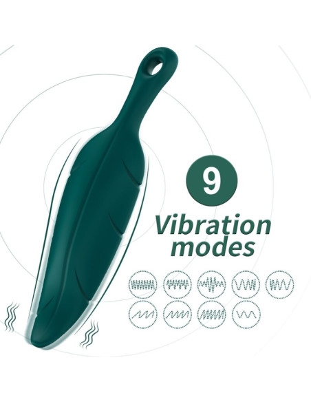 ARMONY STIMULATOR VIBRATOR LEAF GREEN