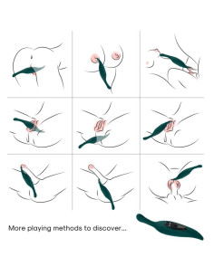 ARMONY STIMULATOR VIBRATOR LEAF GREEN 2