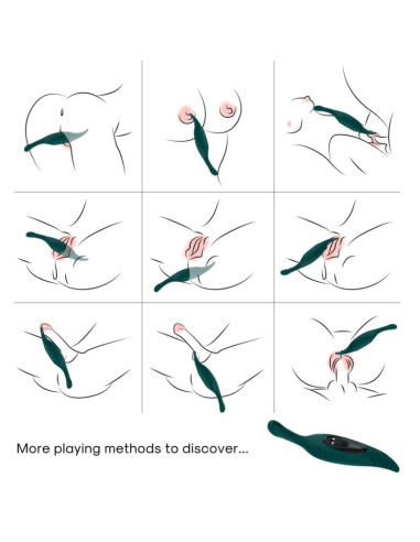 ARMONY STIMULATOR VIBRATOR LEAF GREEN