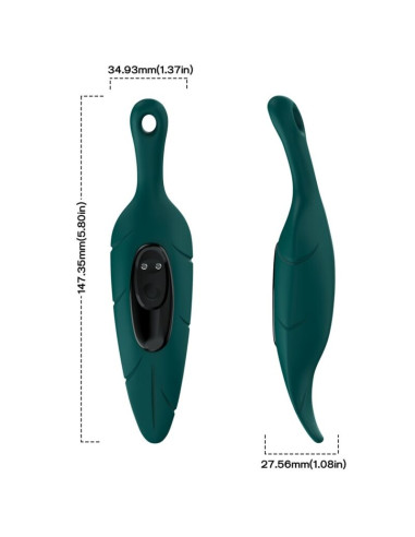 ARMONY STIMULATOR VIBRATOR LEAF GREEN