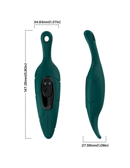 ARMONY STIMULATOR VIBRATOR LEAF GREEN
