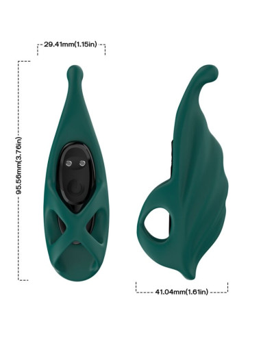 ARMONY FINGER STIMULATOR VIBRATOR GREEN