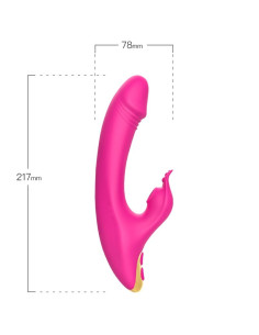 ARMONY LOVE CLITORIS G SPOT SUCTION CUP FUCHSIA 2