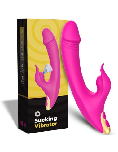 ARMONY LOVE CLITORIS G SPOT SUCTION CUP FUCHSIA
