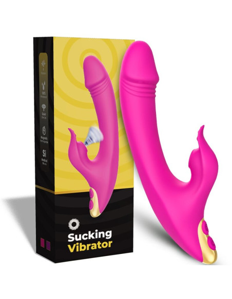 ARMONY LOVE CLITORIS G SPOT SUCTION CUP FUCHSIA