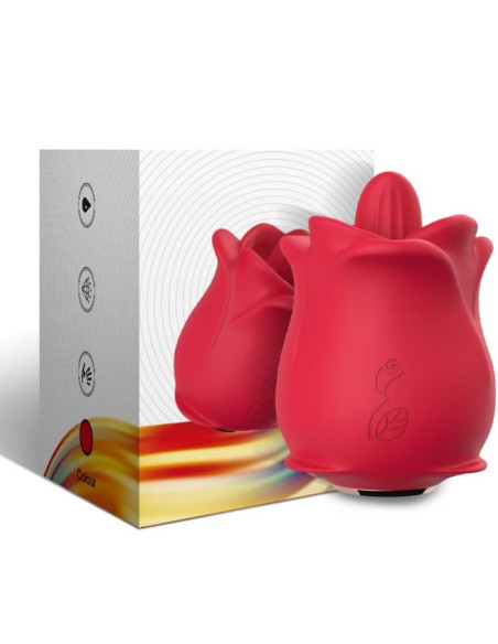 ARMONY ROSE 10 MODES LICKING CLIT VIBRATOR RED