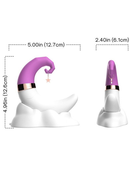 ARMONY SWEETMOON CLITORIS G SPOT SUCTION CUP PINK