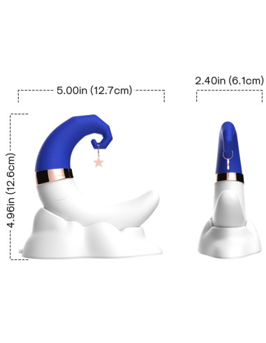 ARMONY SWEETMOON CLITORIS G SPOT SUCTION BLUE