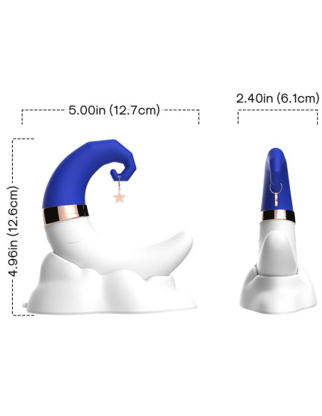 ARMONY SWEETMOON CLITORIS G SPOT SUCTION BLUE