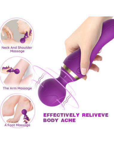 ARMONY FREEZA MASSAGER VIBRATOR SUPER FLEXIBLE HEAD BLACK
