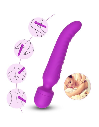 ARMONY MISSION MASSAGER VIBRATOR HEAT EFFECT PURPLE