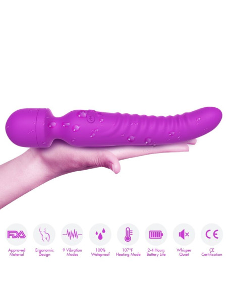 ARMONY MISSION MASSAGER VIBRATOR HEAT EFFECT PURPLE