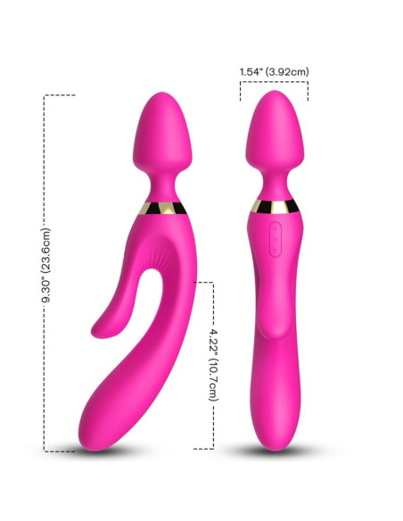 ARMONY MASSAGER VIBRATOR RABBIT FUCHSIA