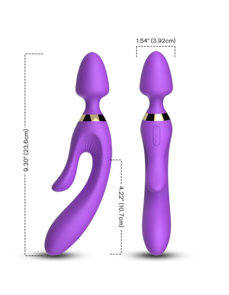 ARMONY MASSAGER VIBRATOR RABBIT PURPLE