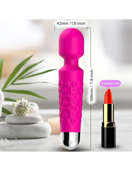 ARMONY POSTMAN MASSAGER VIBRATOR SUPER FLEXIBLE HEAD FUCHSIA