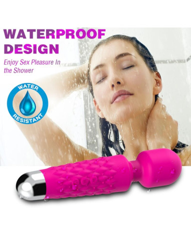 ARMONY POSTMAN MASSAGER VIBRATOR SUPER FLEXIBLE HEAD FUCHSIA