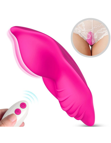 ARMONY WHISPER WEARABLE PANTIES VIBRATOR REMOTE CONTROL FUCHSIA